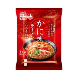 Fujiwara crab flavor ramen miso flavor